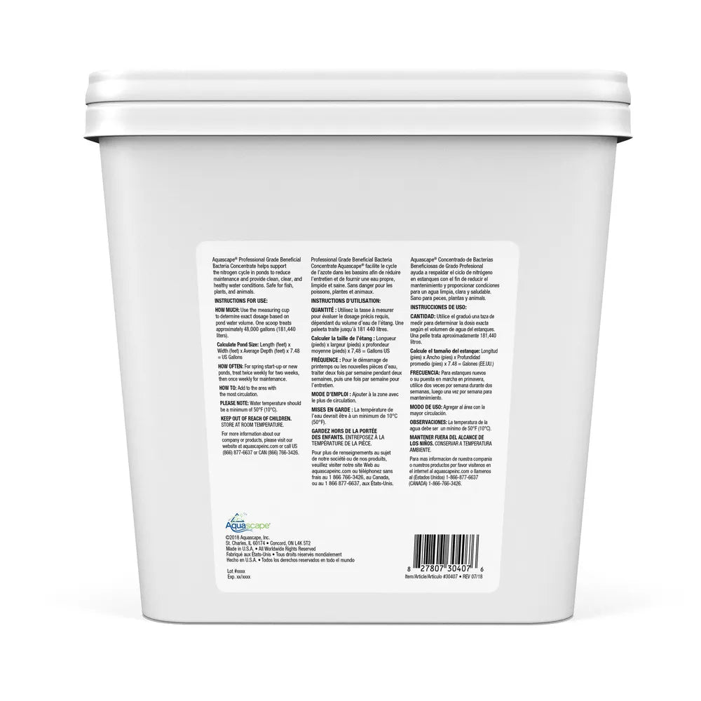 Photo of Aquascape PRO Beneficial Bacteria Dry - 9 lb - Aquascape Canada