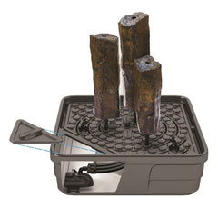 Photo of Aquascape Natural Mongolian Basalt Columns - Aquascape Canada