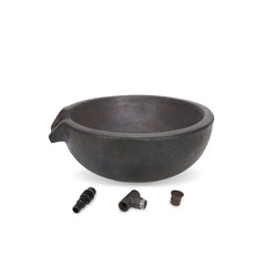 Spillway Bowl - Iron Ore - 19" Dia (49 Cm)