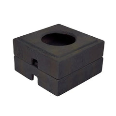 Spillway Bowl Stand - Iron Ore - 4" H (10 Cm) - 2-Pack