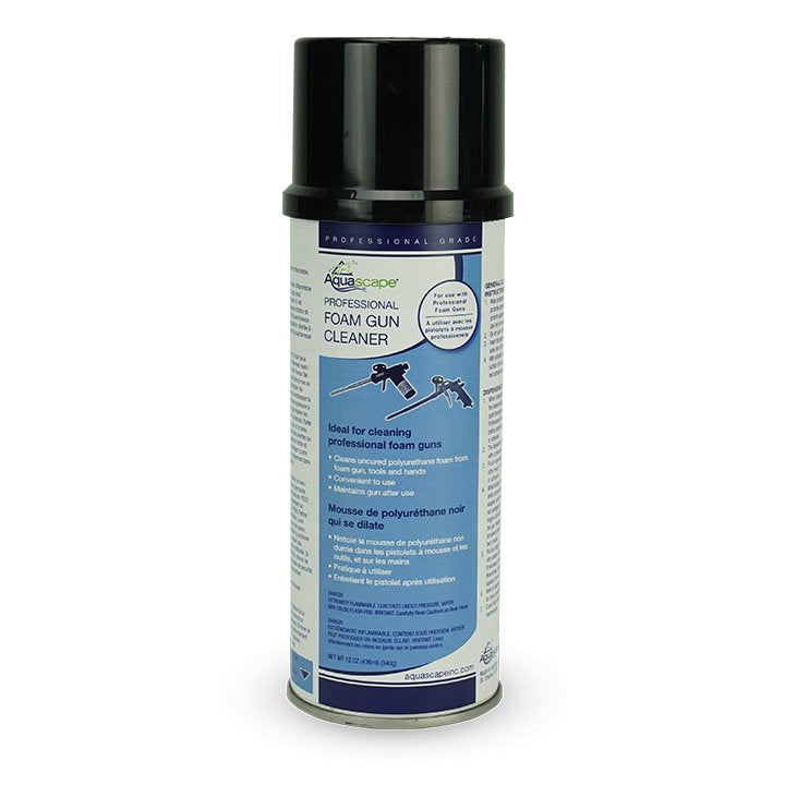 Photo of Aquascape Professional Black Waterfall Foam & Professional Foam Gun Cleaner  - Aquascape USA