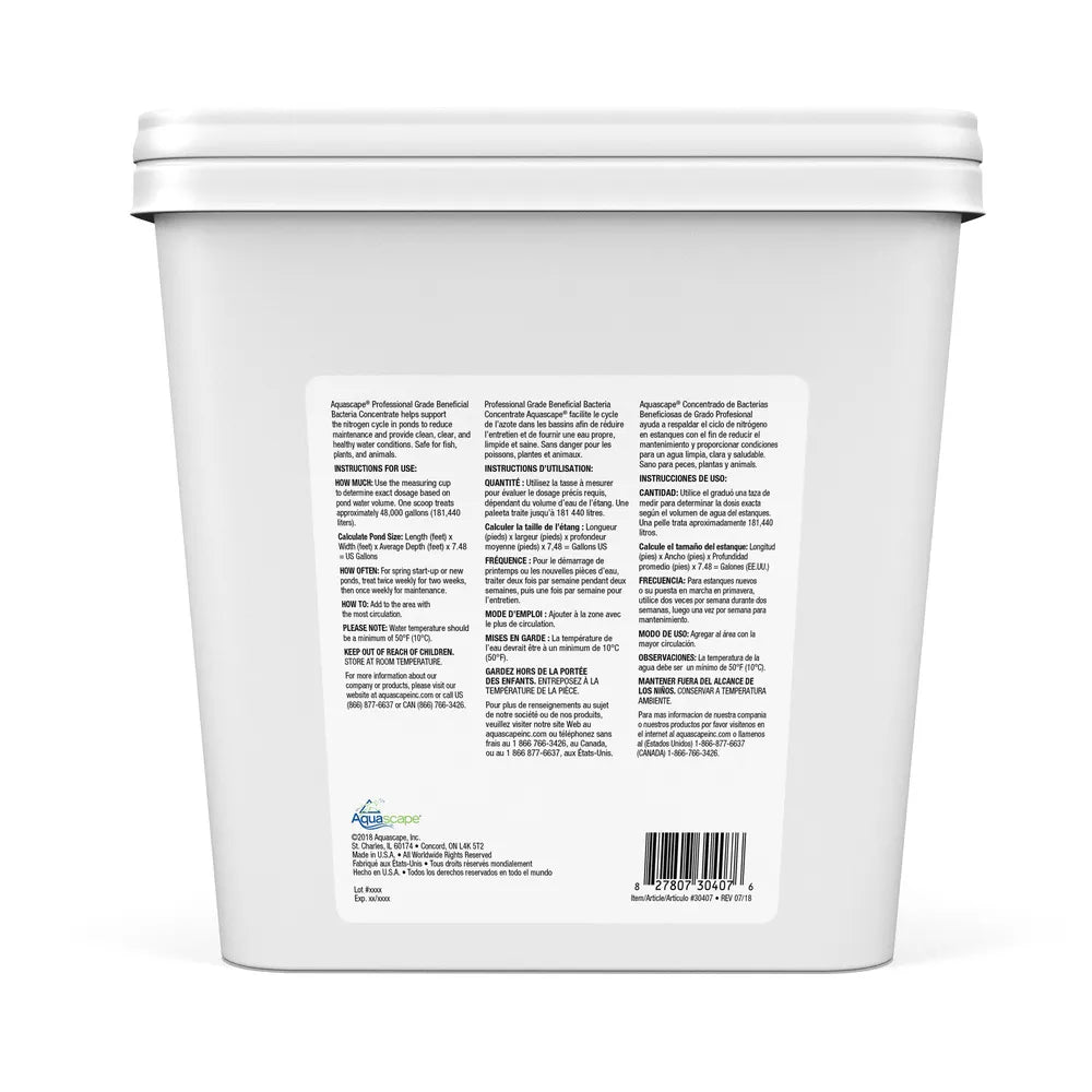 Photo of Aquascape PRO Beneficial Bacteria Dry - 9 lb  - Aquascape USA