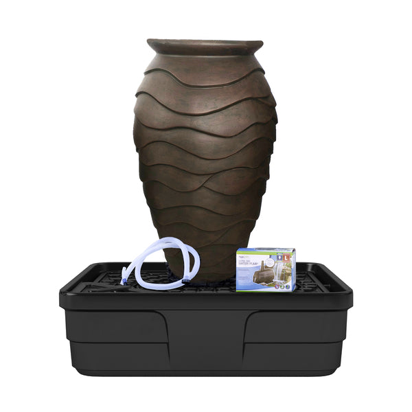 Photo of Aquascape Scalloped Urn Landscape Fountain Kit - Medium  - Aquascape USA