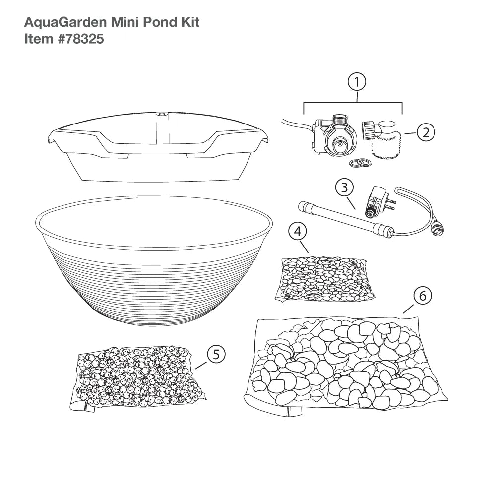 Photo of Aquascape AquaGarden Mini Pond Kit Replacement Parts  - Aquascape USA