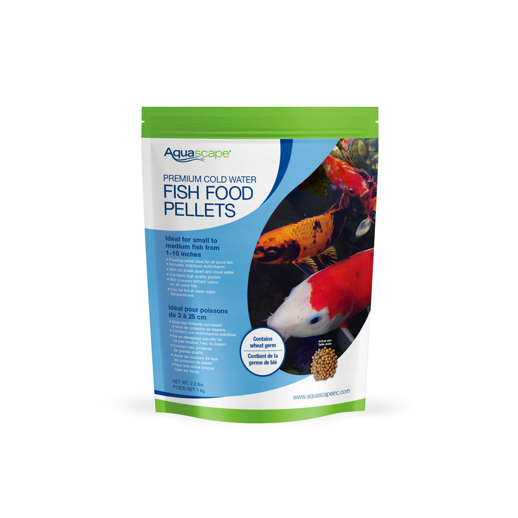 Photo of Aquascape Cold Water Fish Food Pellets  - Aquascape USA