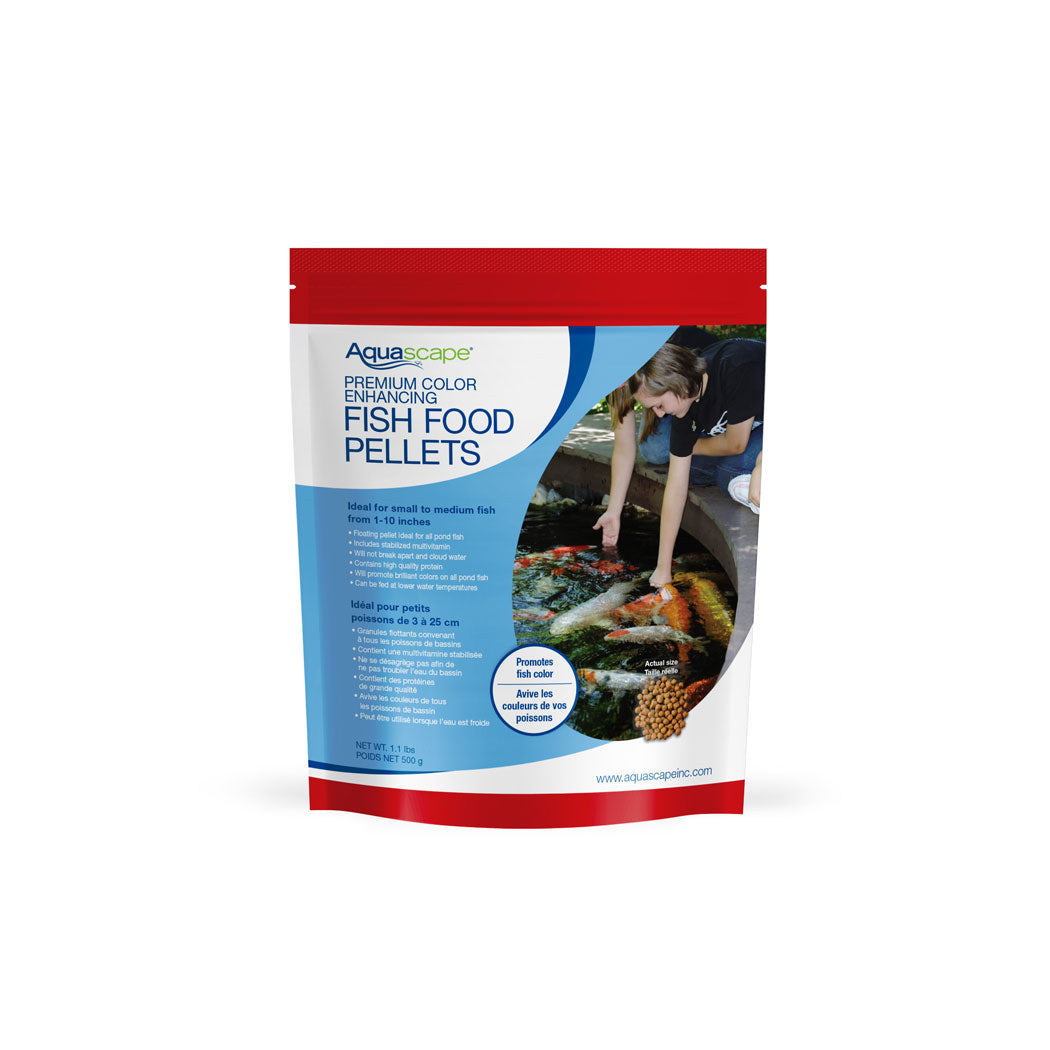 Photo of Aquascape Color Enhancing Fish Food Pellets  - Aquascape USA